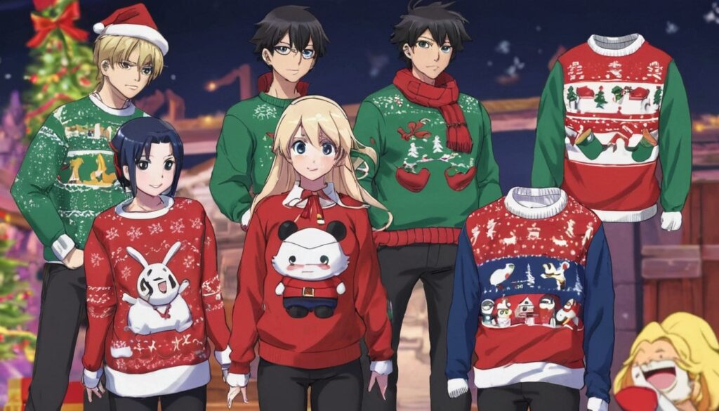 50 Anime Christmas Sweaters List of Suggestions and Ideas 4