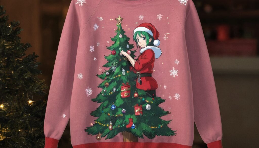 50 Anime Christmas Sweaters List of Suggestions and Ideas 6