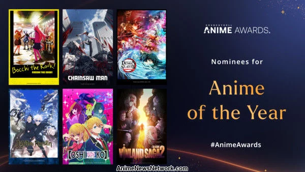 Crunchyroll Announces Anime Awards 2024 Nominations List