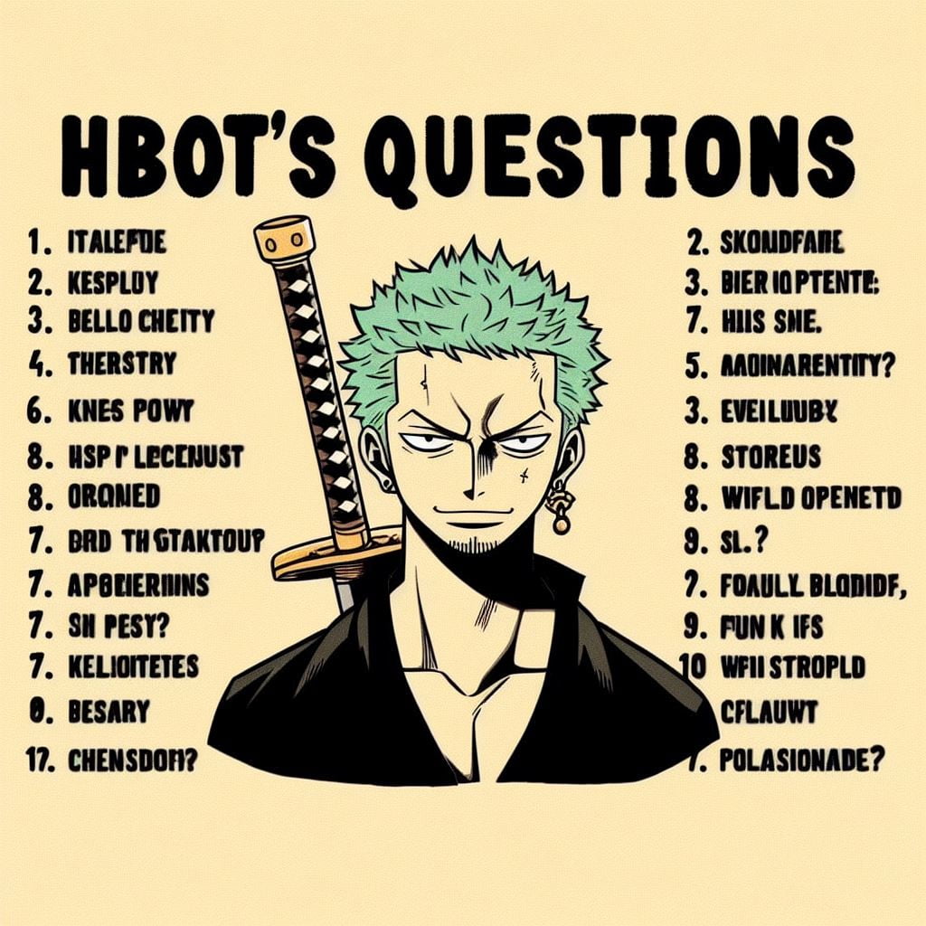 Questions to Ask About Zoro One Piece Swordsman 3