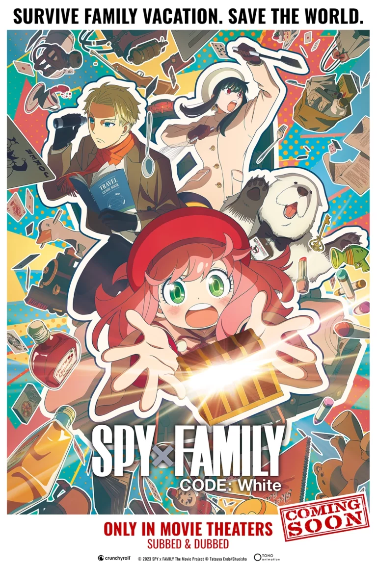 SPY x FAMILY CODE: White Film Keeps No.1 Spot for 3 Consecutive Weekends