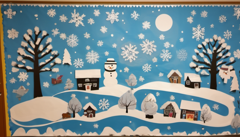 Winter bulletin board ideas tips in 2024