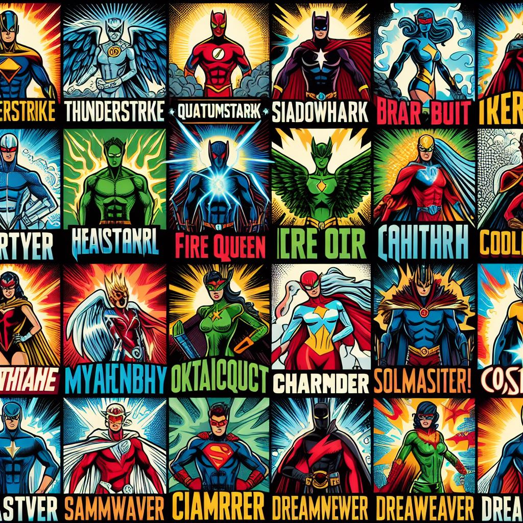 69 Superhero Name Ideas to Spark Your Imagination 4
