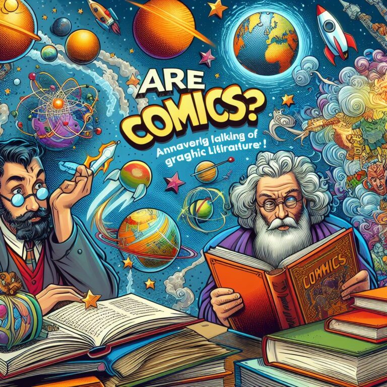 Are Comics Books? Unraveling the Mysteries of Graphic Literature!