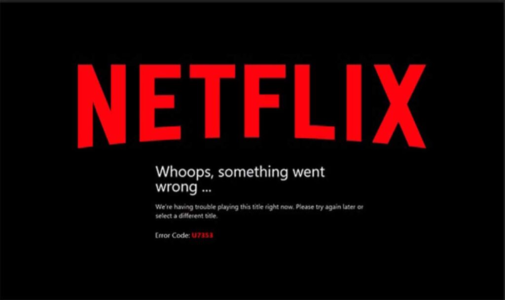 Is Netflix not working