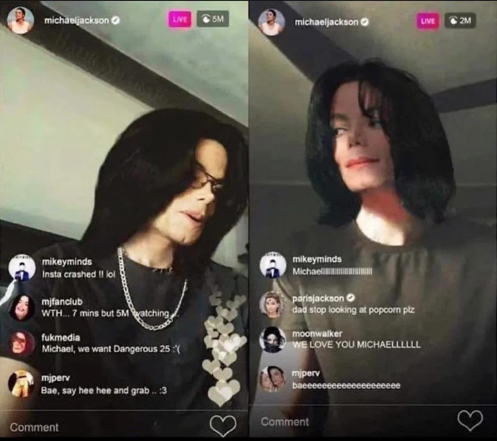 Michael Jacksons Instagram Live Revelation