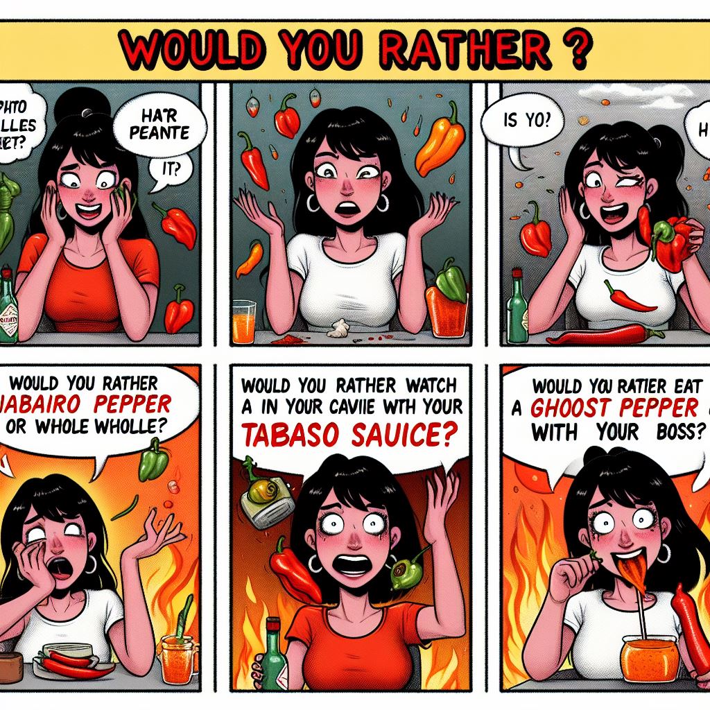 Spicy Would You Rather Questions Ignite the Fire 1