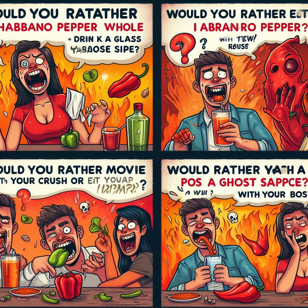 Spicy Would You Rather Questions Ignite the Fire 2