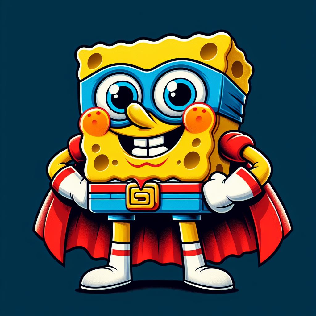 Spongebob killed the heroes of the DC Universe blood everywhere 14