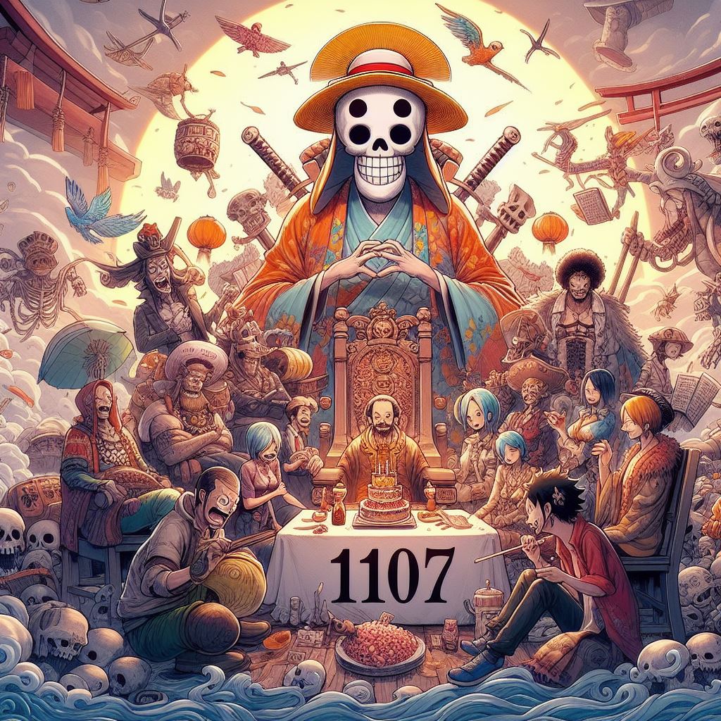 When will the new episode of One Piece 1107 be released Date of acceptance 2