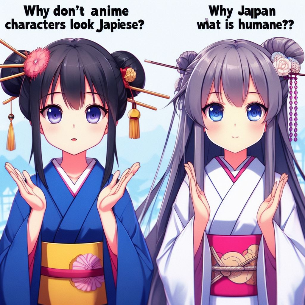 Why Dont Anime Characters Look Japanese 1