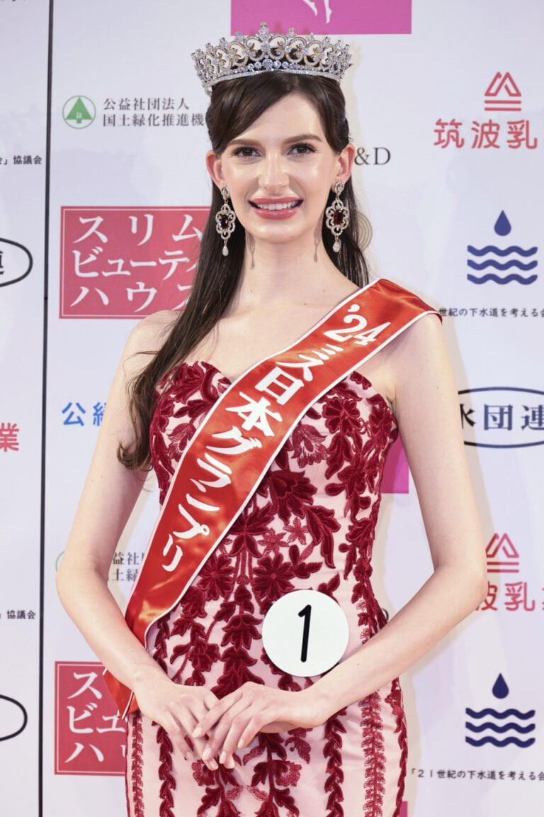 Ukrainian-born Miss Japan winner in affair with married man