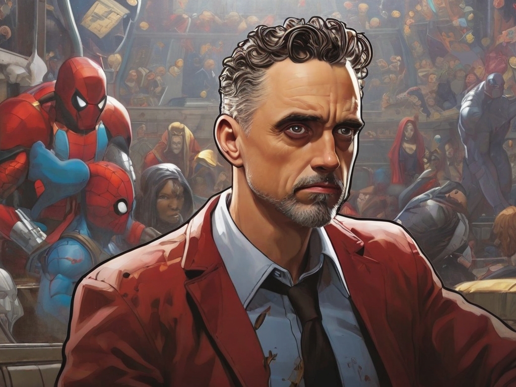 the Controversial Marvel Depiction Jordan Peterson and the Red Skull 1