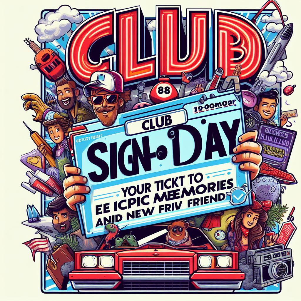 Club Sign On Day Your Ticket to Epic Memories and New Friends 1