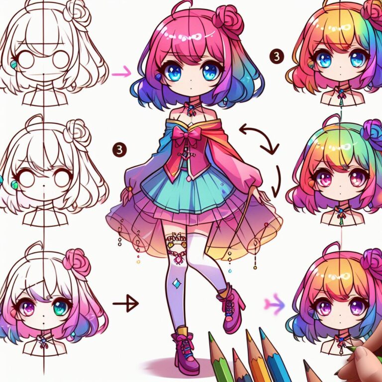 How to Draw Anime Girl: A Step-by-Step Guide for Beginners