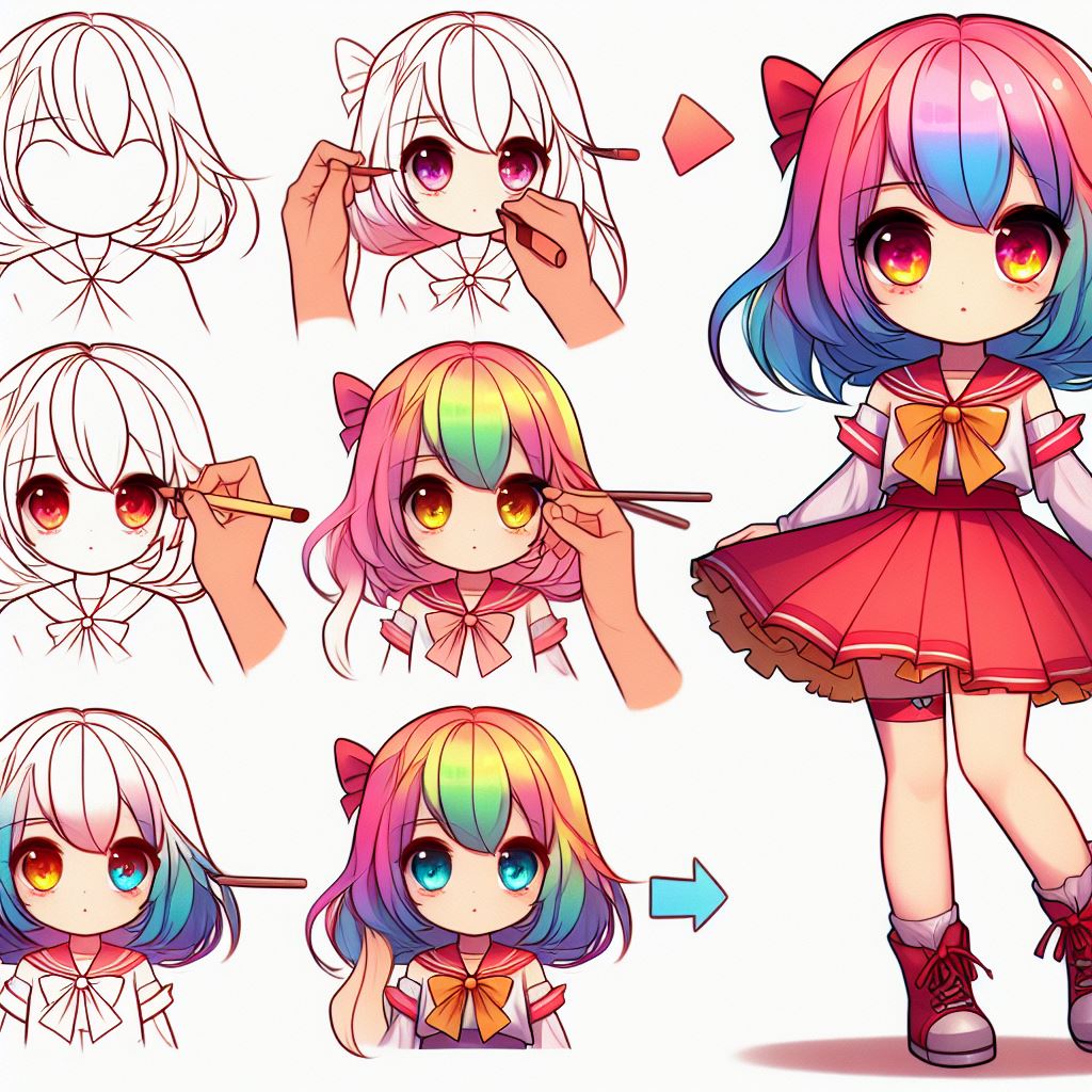 How to Draw Anime Girl A Step by Step Guide for Beginners 3