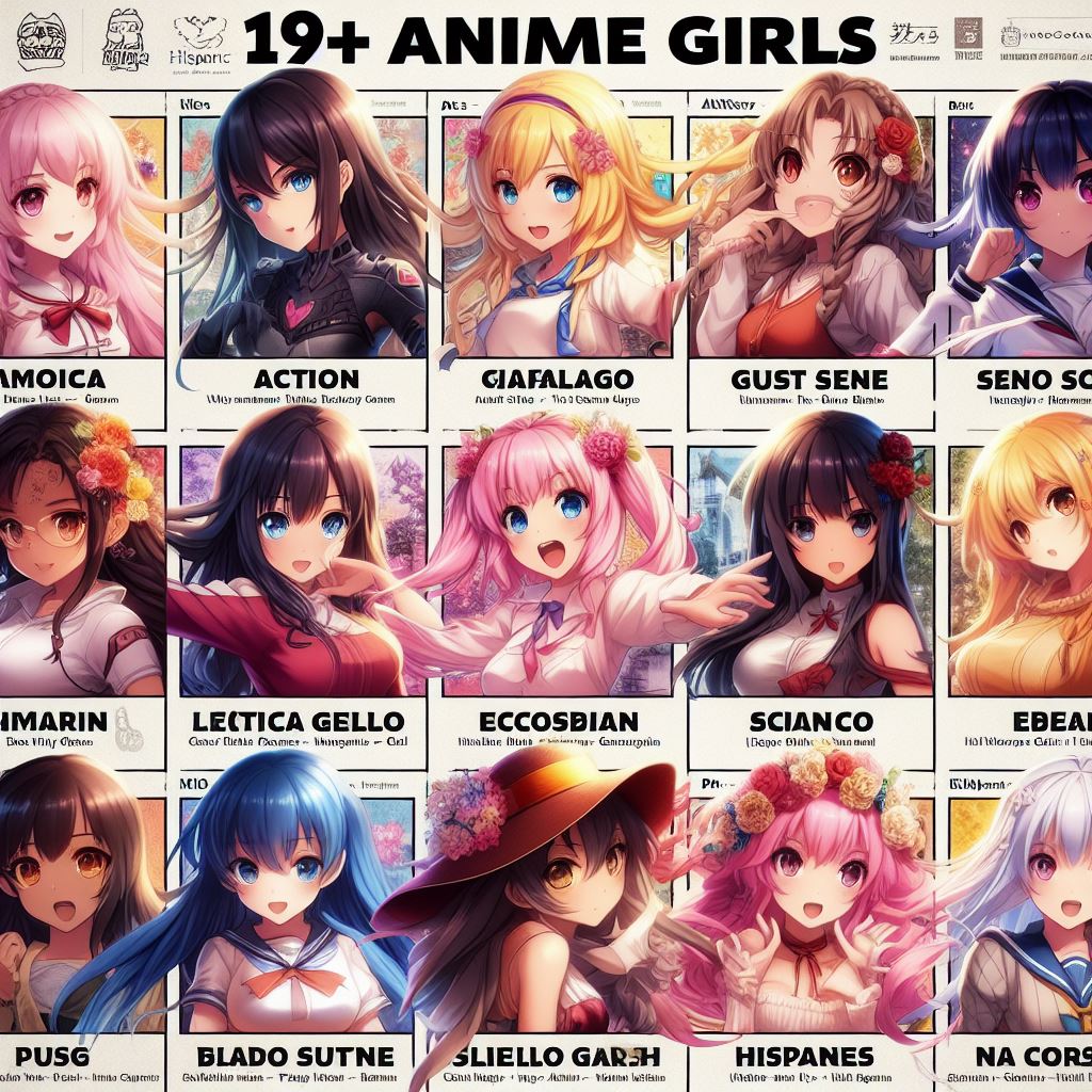 Our List of the best 19 anime girls 1