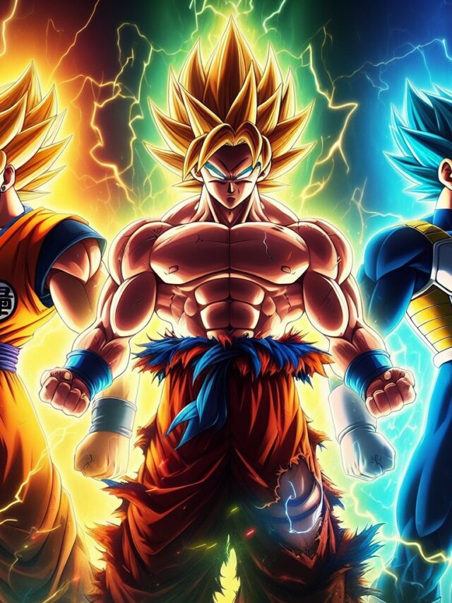 Broly’s Might Against Goku and Vegeta’s Super Saiyan Forms