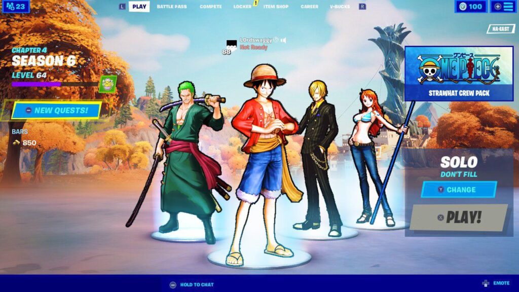 Are one piece skins coming to Fortnite 3