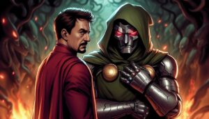 What Makes a Good Doctor Doom and Tony Stark Crossover Sto 3