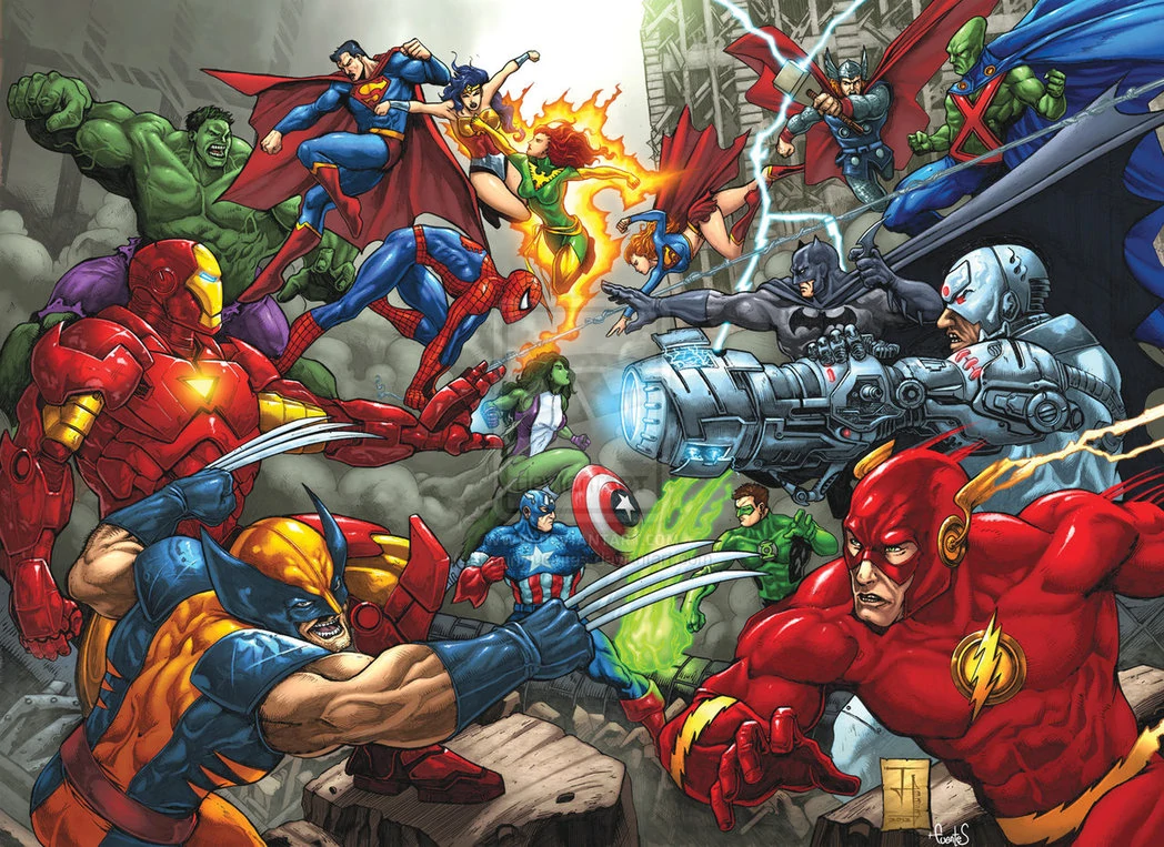 Marvel Vs DC Crossover Oyunu Super Kahramanlarla Her Sey Yanlis Olabilir 3
