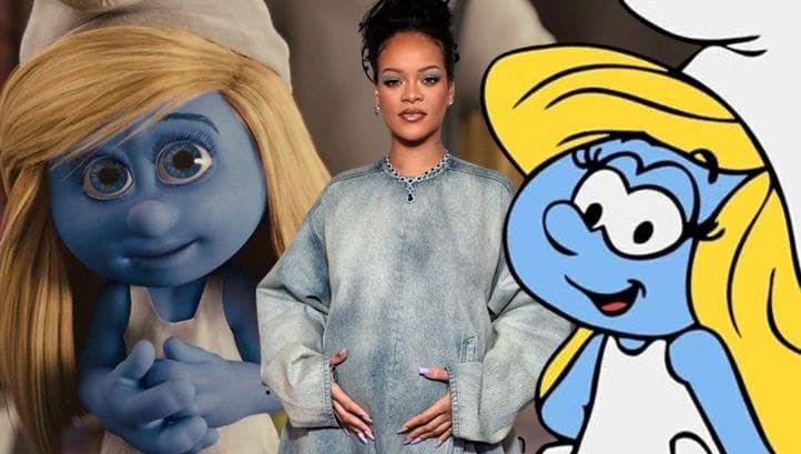 Rihanna gerçekten yeni bir Şirinler filminde oynayacak mı?